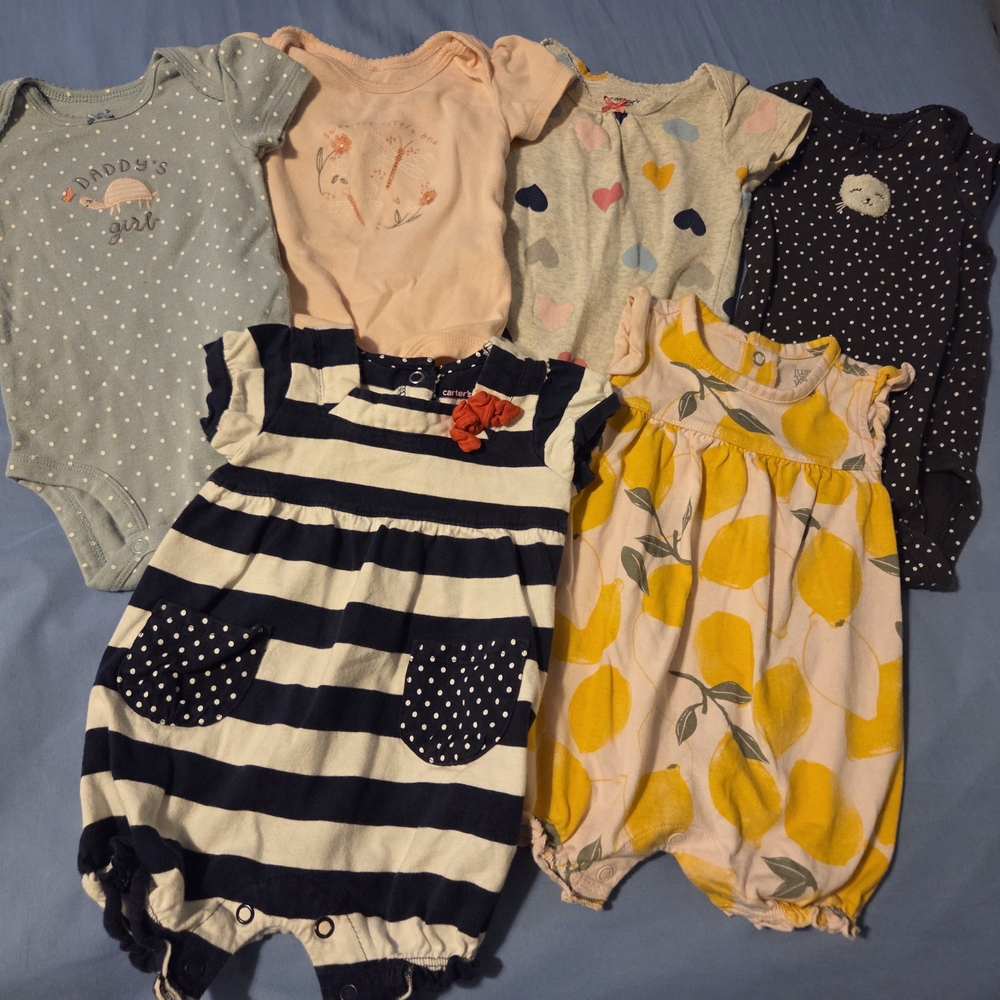 🟤2 For $20 🩷Baby Girl 3 Month Clothing Lot🩷